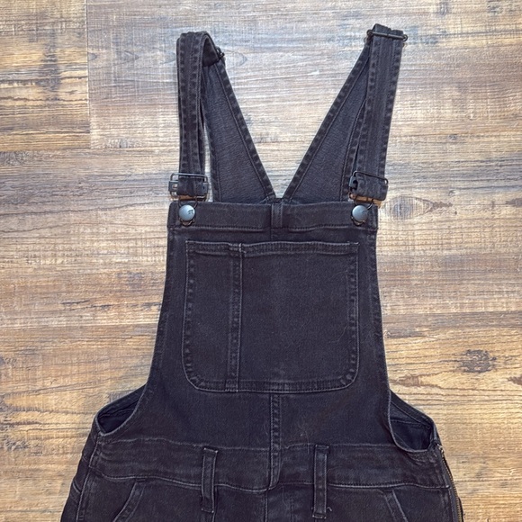 Madewell, Denim Overalls, Black Wash, Skinny, size small - Picture 2 of 5